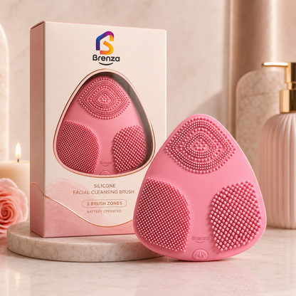 Brenza Skinpod Silicone Facial Cleansing Brush