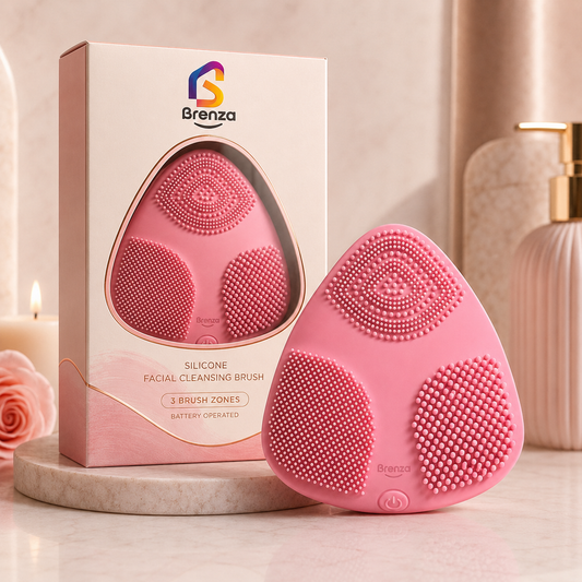 Brenza Skinpod Silicone Facial Cleansing Brush